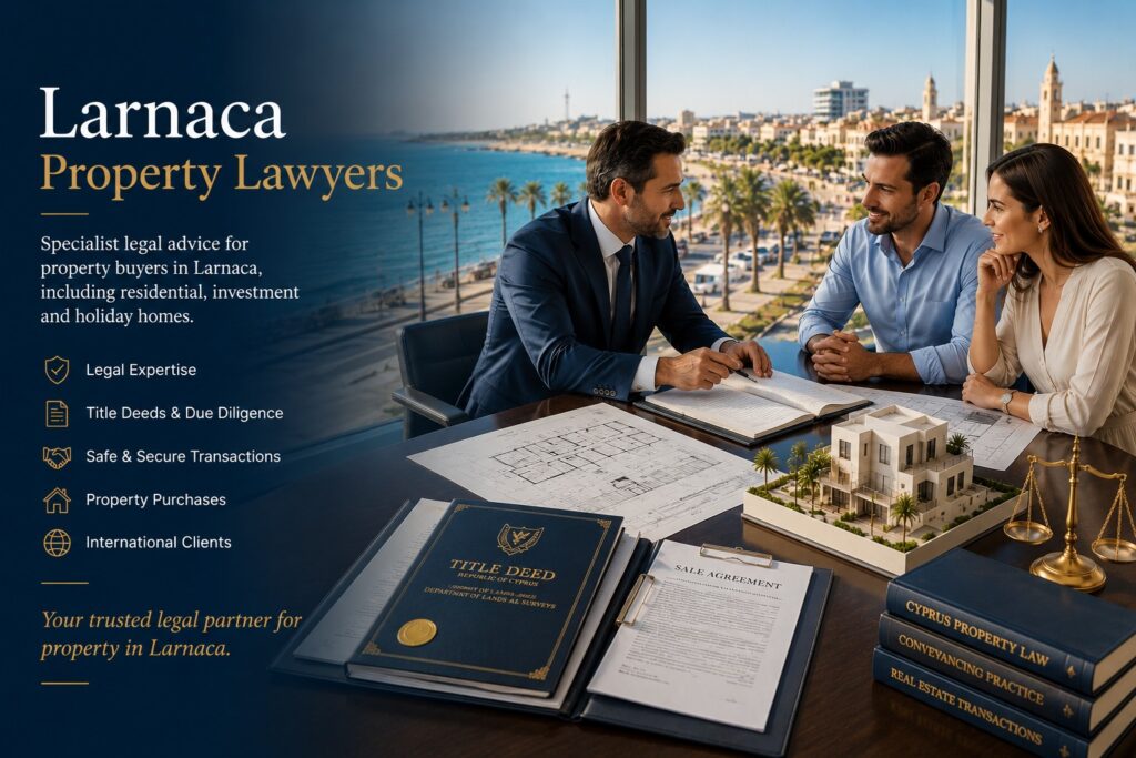 Larnaca property lawyers - List of property lawyers in Larnaca Cyprus.