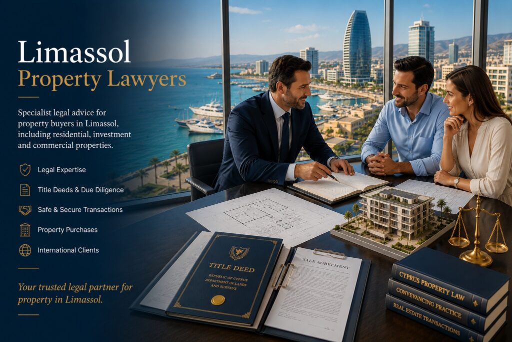 Limassol property lawyers - List of property lawyers in Limassol Cyprus.