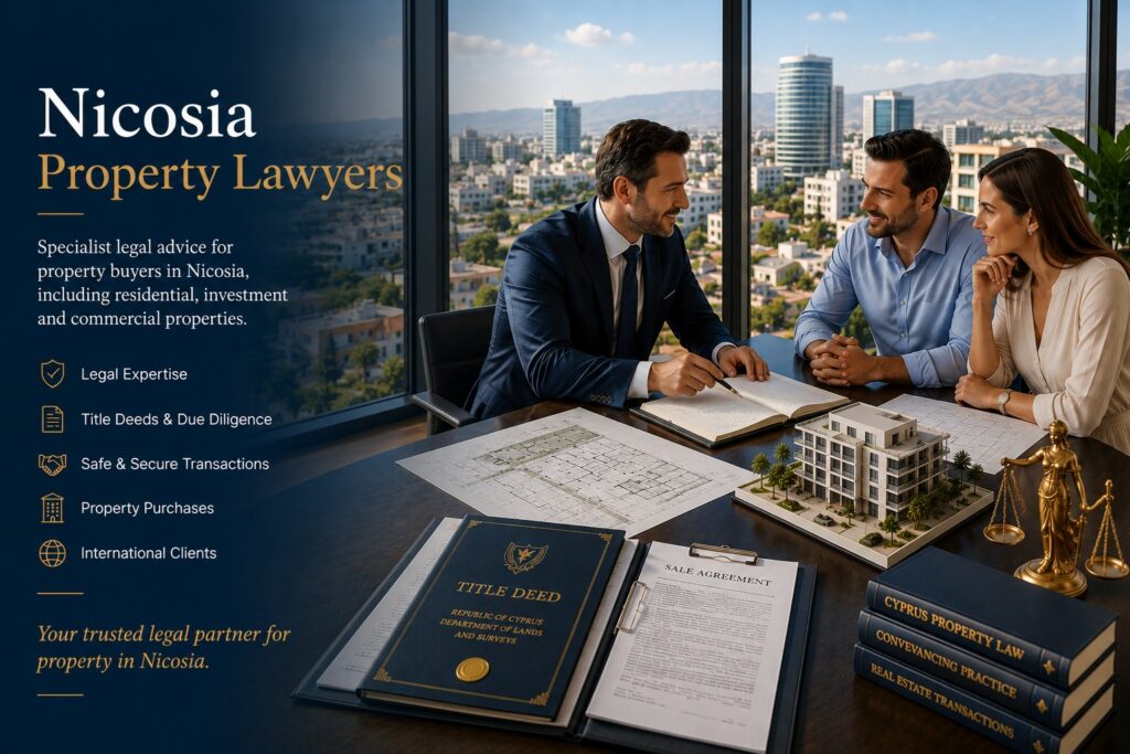 Nicosia property lawyers - List of property lawyers in Nicosia Cyprus.