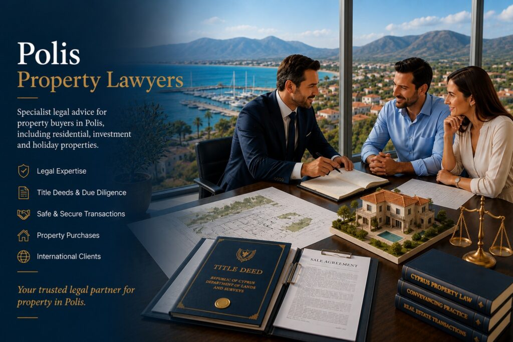 Polis Chrysochous property lawyers - List of property lawyers in Polis Cyprus.